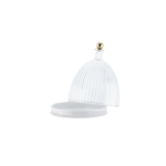 La Coupole Table Centre - Transparent, White - Image 6