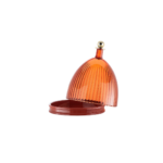 La Coupole Table Centre - Amber, Brick Red - Image 6