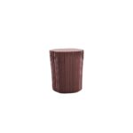 Corteza Side Table - Burgundy