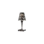 Battery Table Lamp - Smoke