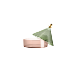 Trullo Table Centre - Green Sage/Pink
