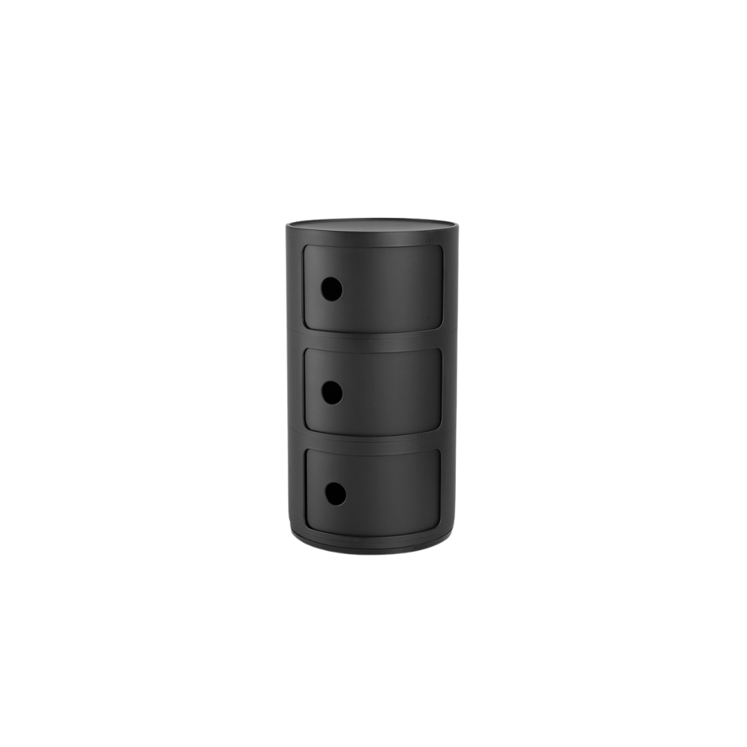 LSP Website Product Photo Componibili Recycled - 3 Element Matt Black - Image 1