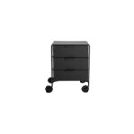 Mobil Mat 3 Containers - Black