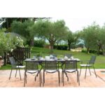 (Bundle Set) Athena Table + Ala Chair + Cushion x6pcs - Image 3