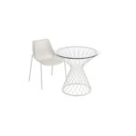 (Bundle Set) Heaven Round Table + 2pcs Round Chair