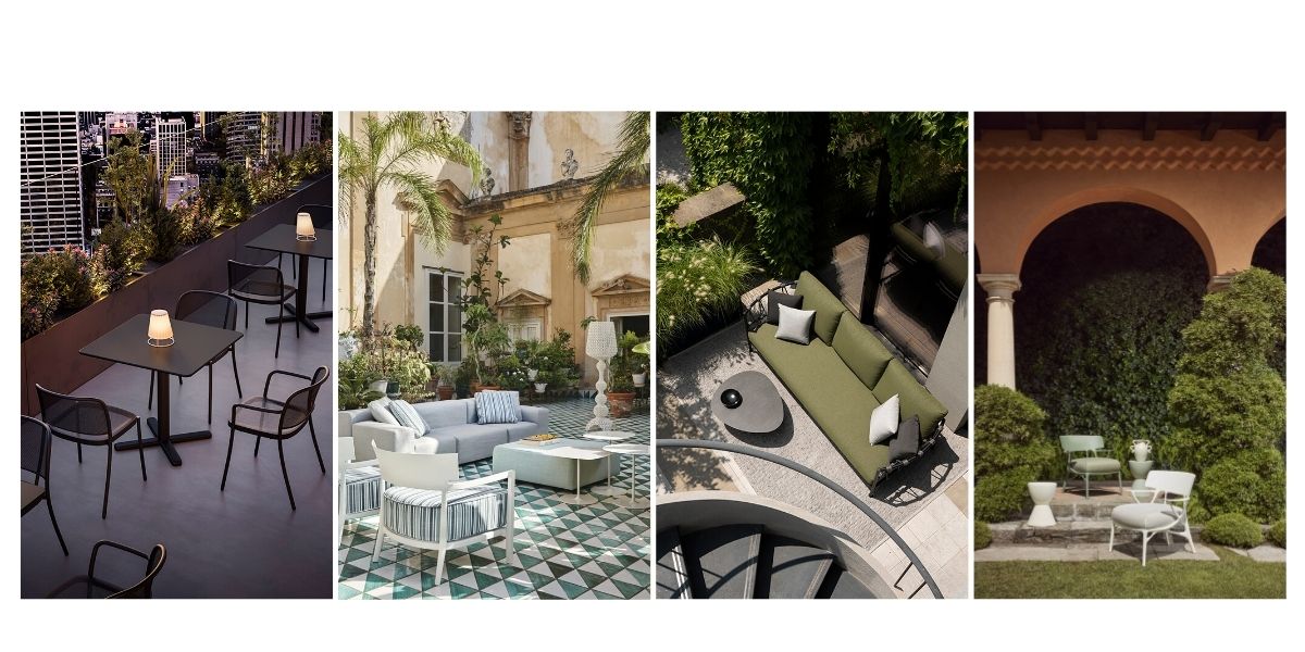 Curated Italian outdoor furniture collection at Lifestorey Prestige