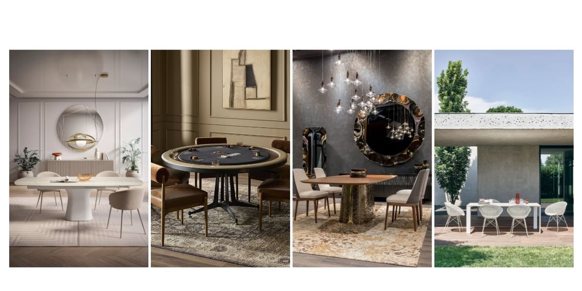 Luxury designer dining chairs and European furniture set for sophisticated Singapore homes.