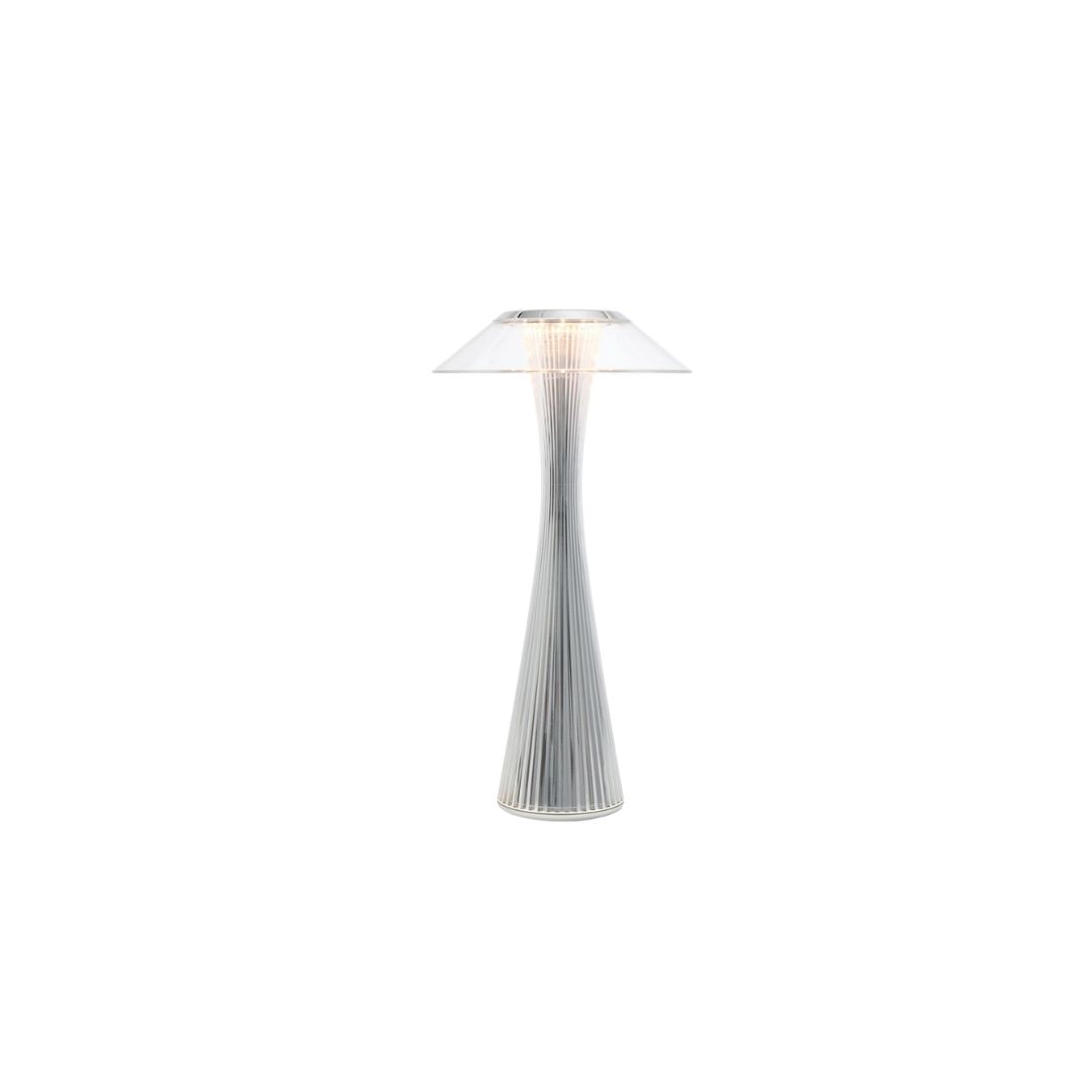 2 Space Table Lamp - Chrome - Image 1