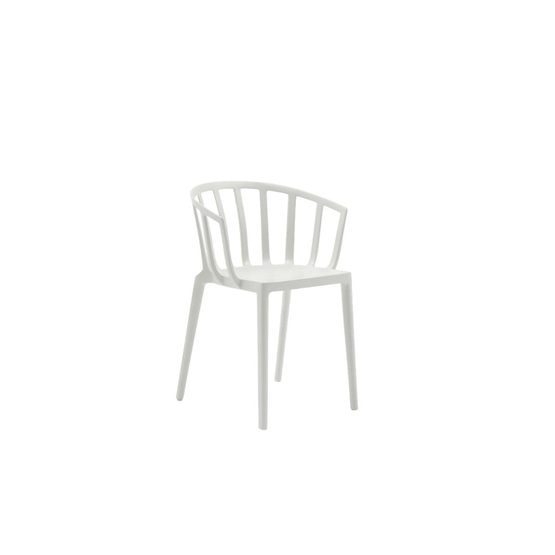 2 Venice Chair Mat - White - Image 1