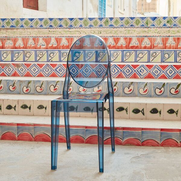 Victoria Ghost Chair - Crystal - Image 3