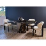 Felix Marble Dining Table - Image 4