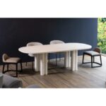 Florence Marble Dining Table - Image 4
