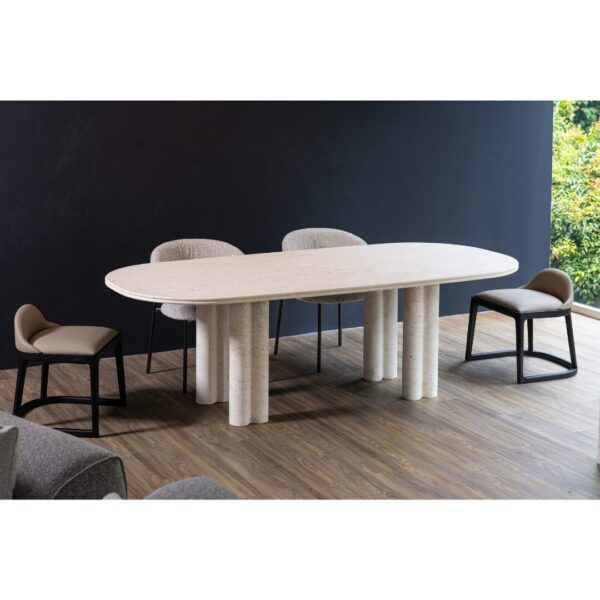 Florence Marble Dining Table - Image 4
