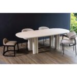Florence Marble Dining Table - Image 5