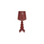 Mini Kabuki Table Lamp - Burgundy
