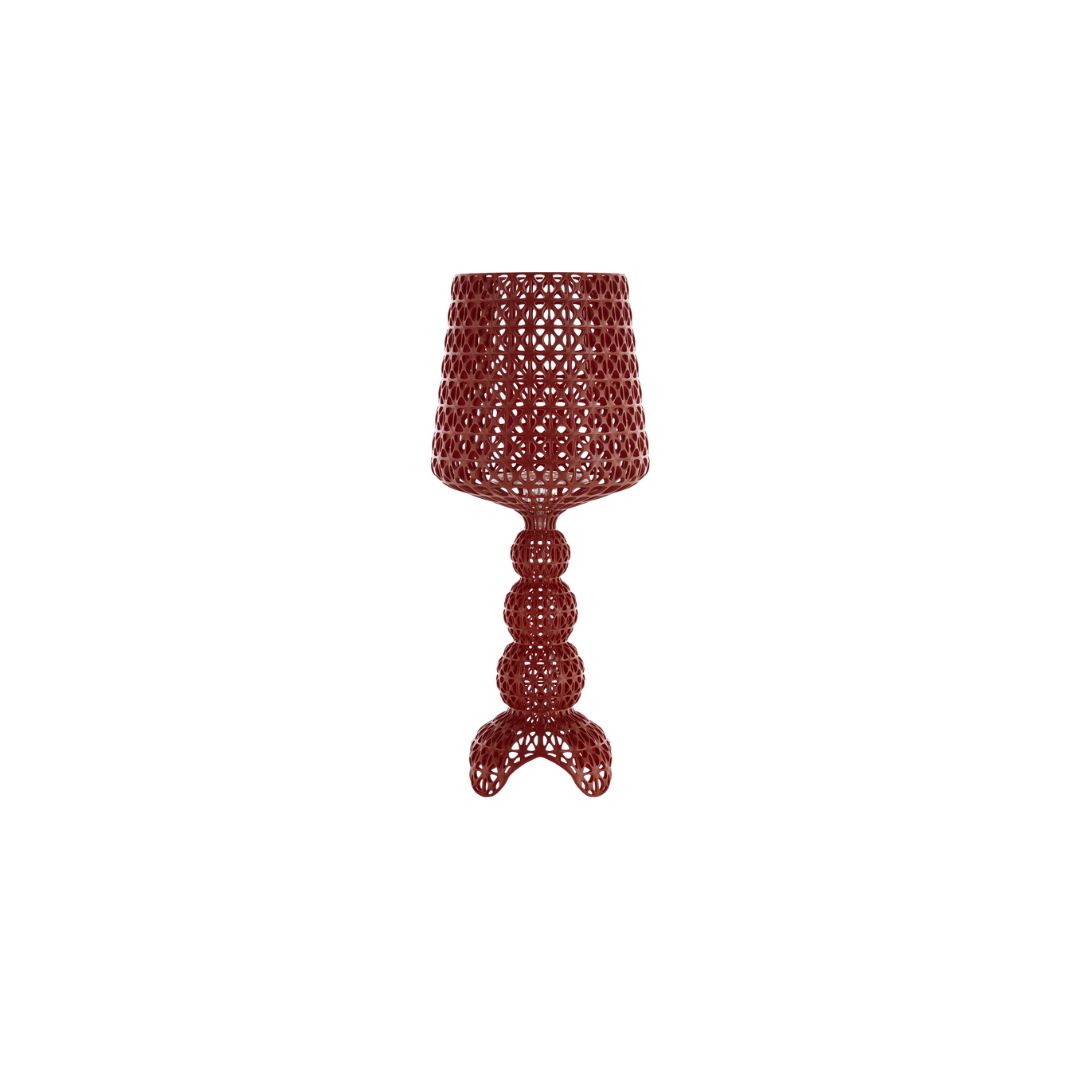 LSP Website Product Photo (2) Mini Kabuki Table Lamp - Burgundy - Image 1