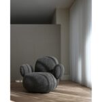 Toe Flat Armchair - Deep Taupe - Image 3