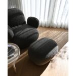 Toe Flat Armchair - Deep Taupe - Image 4