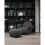 Toe Flat Armchair - Deep Taupe - Image 5