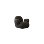 Toe Flat Armchair - Deep Taupe - Image 6