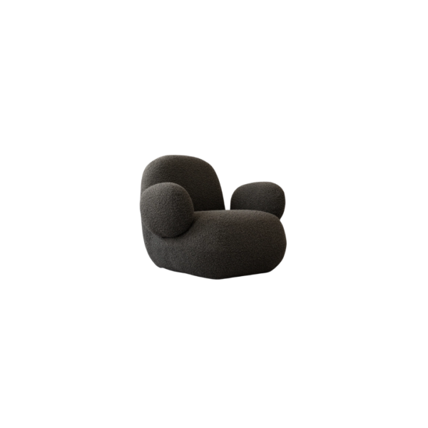 Toe Flat Armchair - Deep Taupe - Image 6
