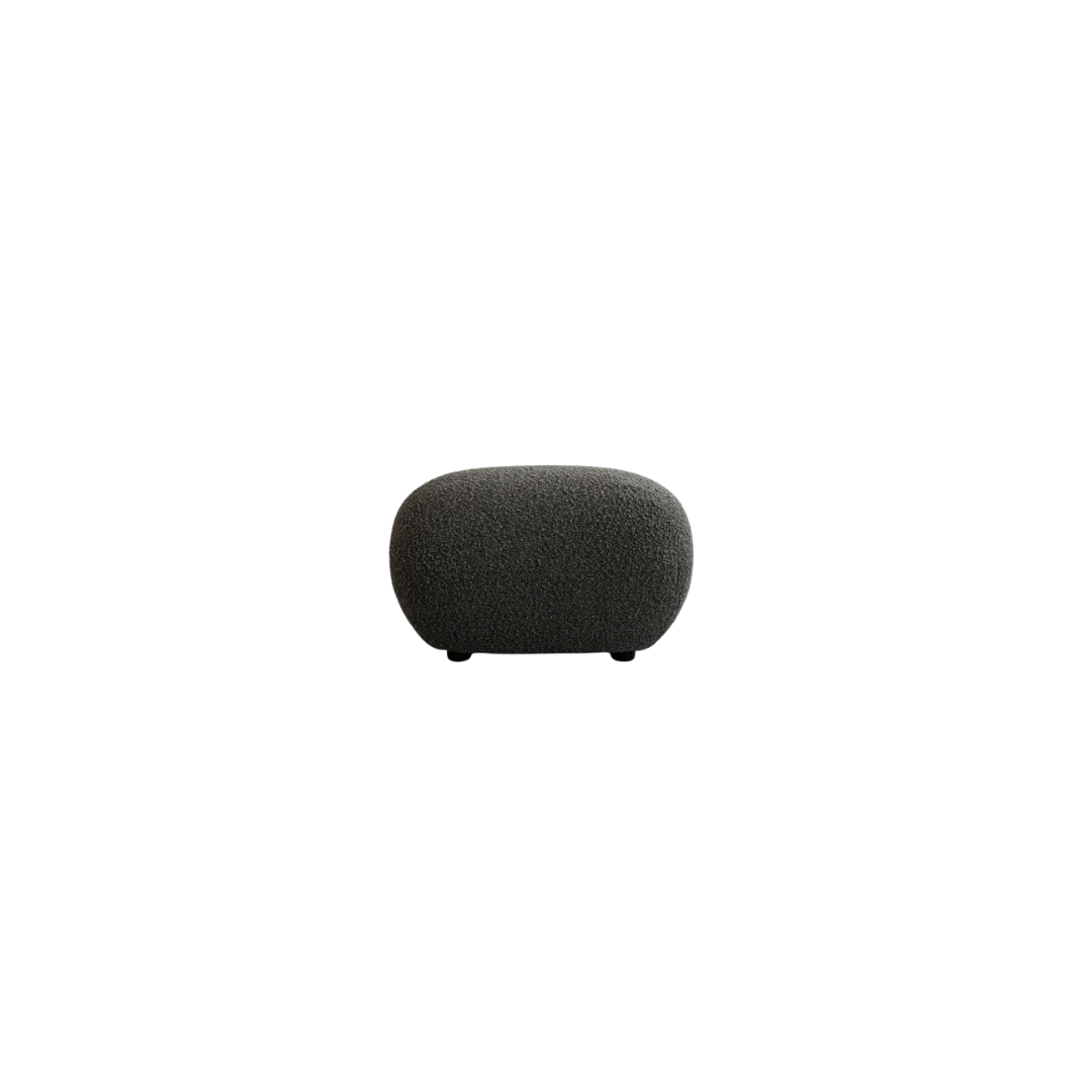 Toe Ottoman - Deep Taupe_101 Copenhagen _ Lifestorey Edit Singapore Toe Ottoman - Deep Taupe - Image 1