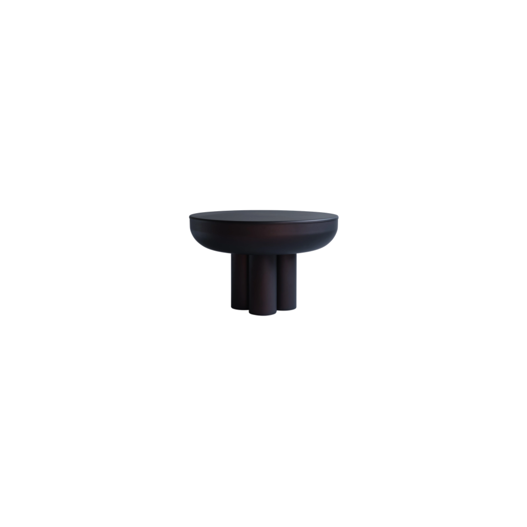 Crown Table, Low-Burned Black_101 Copenhagen _ Lifestorey Edit Singapore Crown Table, Low - Burned Black - Image 1