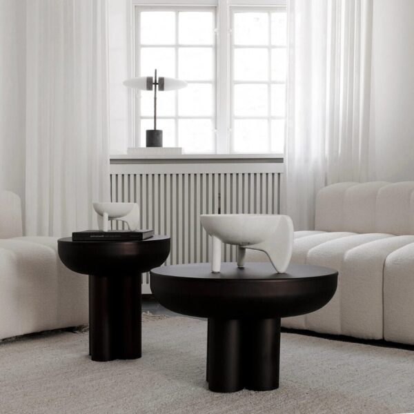 Crown Table, Tall - Burned Black - Image 2