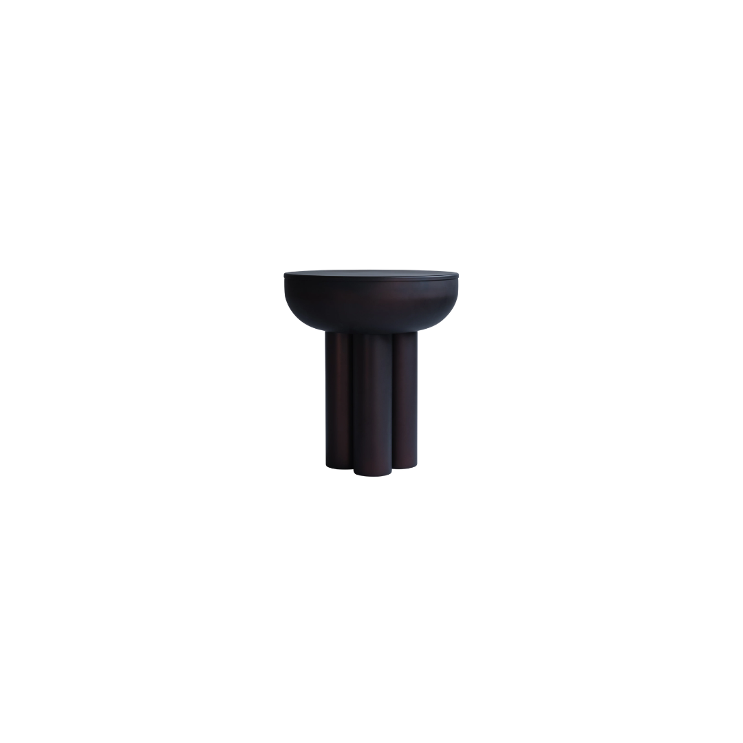 Crown Table, Tall-Burned Black_101 Copenhagen _ Lifestorey Edit Singapore Crown Table, Tall - Burned Black - Image 1