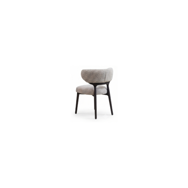 Fabian Dining Chair with Wooden Leg - Image 4
