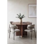 Fabio Dining Chair with Metal Leg - Image 2