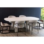 Fabio Dining Chair with Metal Leg - Image 5