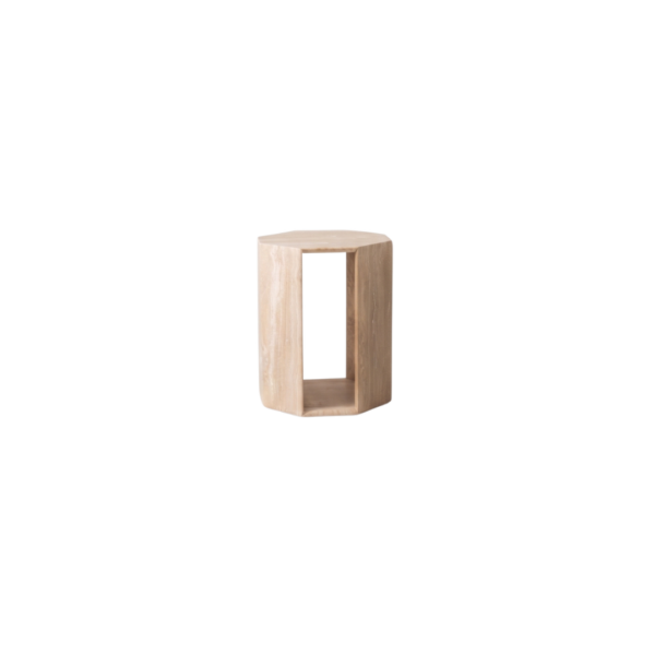 Farrell Travertine Side Table - Image 4