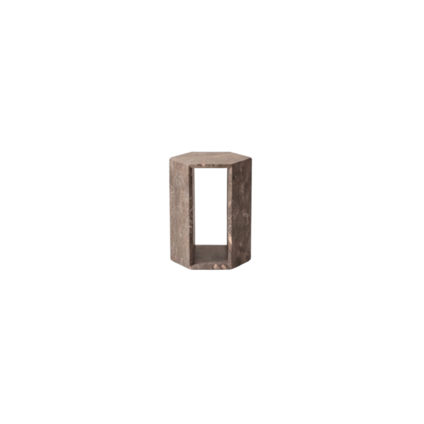 Farrell Travertine Side Table - Image 3
