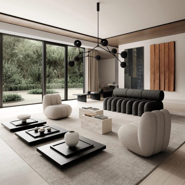 Foku Chair - Deep Taupe - Image 3