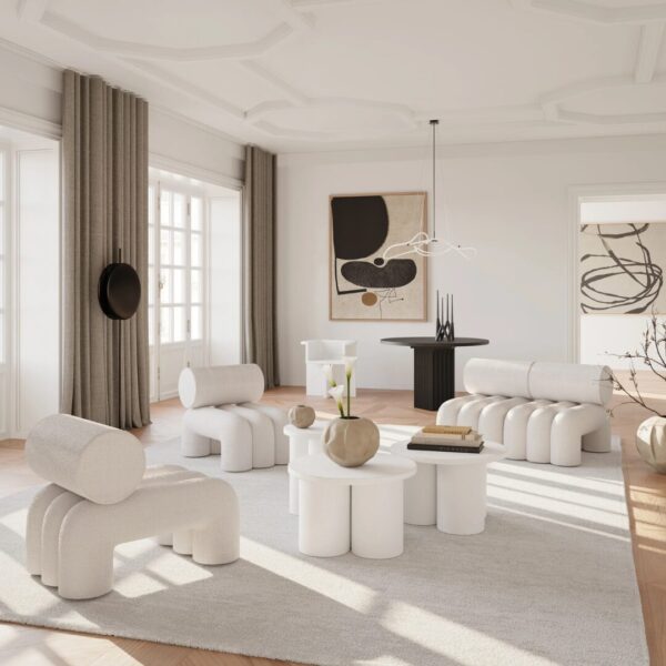Foku Chair - Off White - Image 2