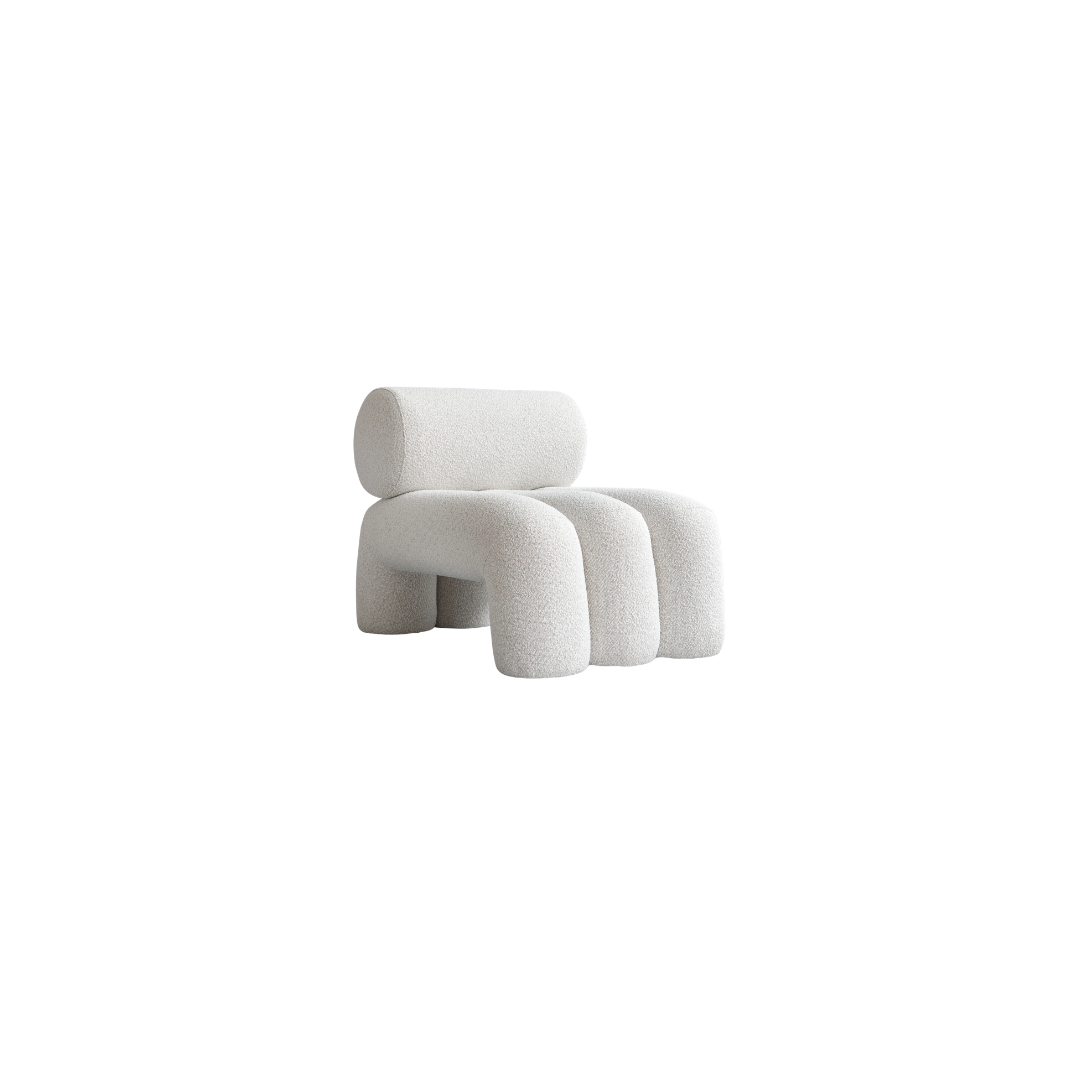 Foku Chair - Off White_101 Copenhagen _ Lifestorey Edit Singapore Foku Chair - Off White - Image 1