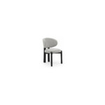 Fraser Dining Chair with Wooden Leg