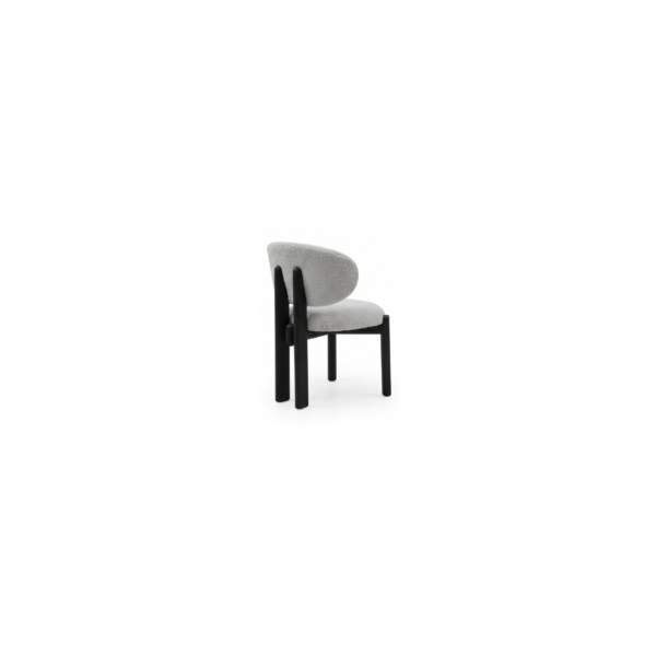 Fraser Dining Chair with Wooden Leg - Image 5