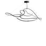 Ghost Chandelier, Big - Burned Black