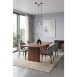 Xavier Dining Chair with Wooden Leg - Image 3
