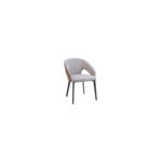 Zion Dining Chair with Wooden Leg