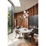 Zion Dining Chair with Wooden Leg - Image 2