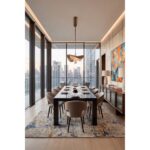 Zion Dining Chair with Wooden Leg - Image 3