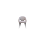 Zion Dining Chair with Wooden Leg - Image 4