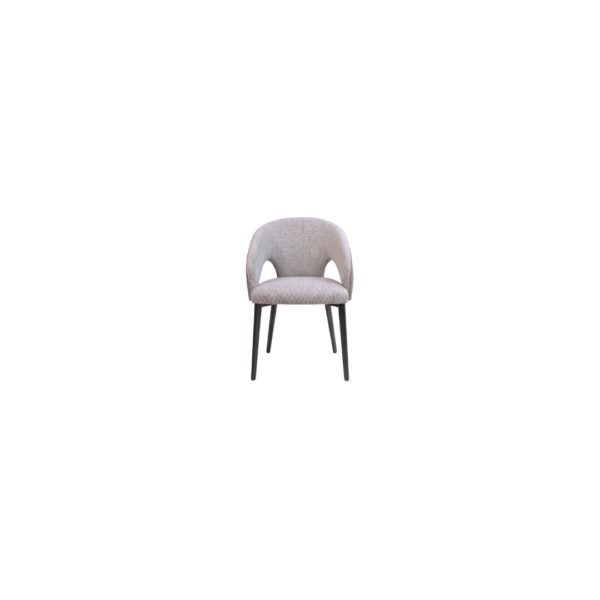 Zion Dining Chair with Wooden Leg - Image 4