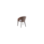 Zion Dining Chair with Wooden Leg - Image 5